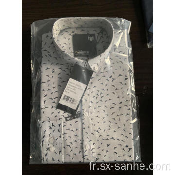 Chemise Homme 100% Coton Imprimé en gros